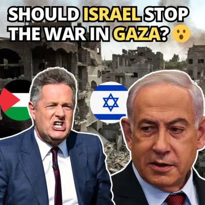 episode Should Israel Stop The War In Gaza? Piers Morgan Debate! 😮 artwork