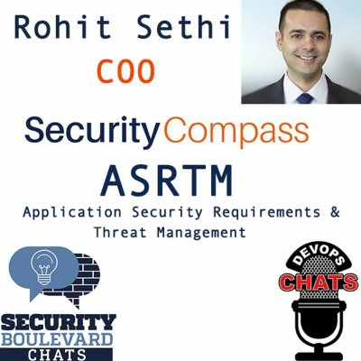 episode ASRTM with Rohit Sethi, Security Compass artwork