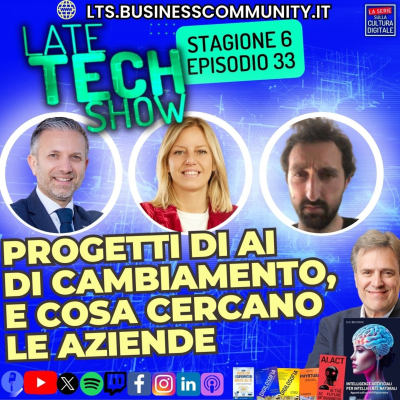 episode Progetti di AI, di cambiamento e cosa cercano le aziende - S06e33 artwork