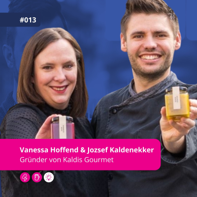 episode flivii #013 mit Vanessa Hoffend und Jozsef Kaldenekker von Kaldis Gourmet artwork