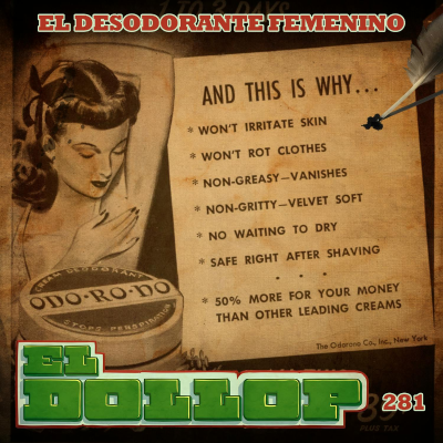 episode E281: El Desodorante Femenino (con Mirza Domínguez) artwork