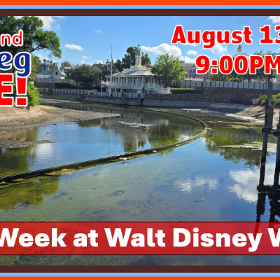 episode Dog Days of August: Pluto’s 95th, Fantasmic! Dragon Plush, Rivers Drained, and More Disney News artwork
