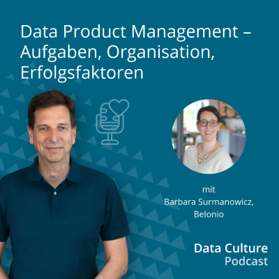 episode Data Product Management – Aufgaben, Organisation, Erfolgsfaktoren – mit Barbara Surmanowicz, Belonio artwork