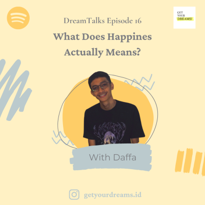 episode DreamsTalk #16 What Does Happiness Actually Means? artwork