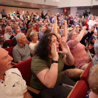 episode Republican Town Halls Turned Ugly. One Congressman Kept Doing Them Anyway. artwork