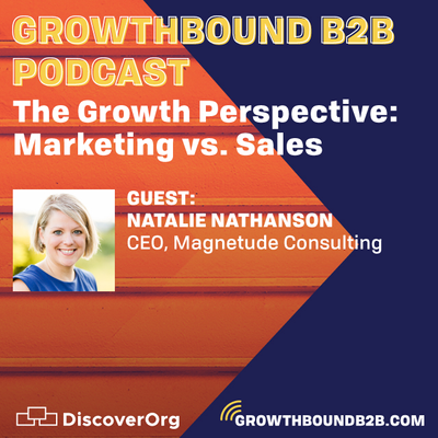 episode The Growth Perspective: Marketing vs. Sales artwork