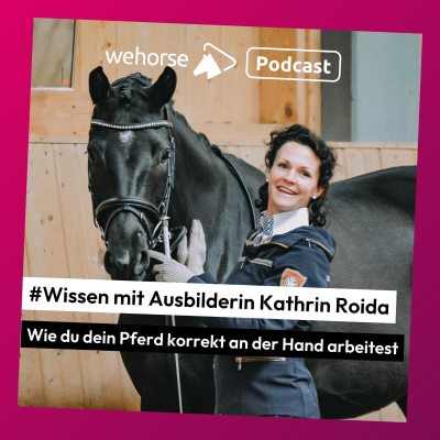episode #Wissen mit Ausbilderin Kathrin Roida: Wie du dein Pferd korrekt an der Hand arbeitest artwork