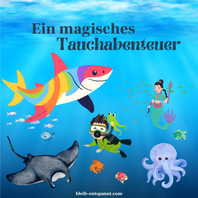 episode Traumreise für Kinder, Jugendliche & Erwachsene - Ein magisches Tauchabenteuer - Fantasiereise Unterwasserwelt artwork