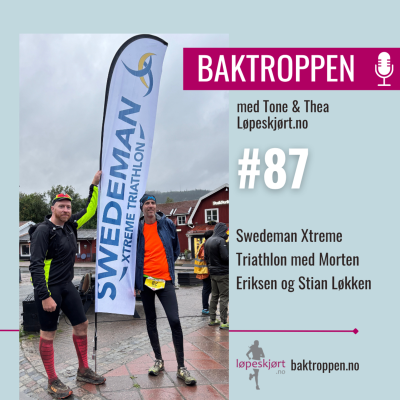 episode #87: Swedeman Xtreme Triathlon med Morten Eriksen og Stian Løkken artwork