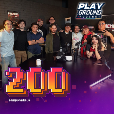 episode ¡Playground 200! NUEVA TEMPORADA con INVITADOS ESPECIALES Ft. Rodogonio , Gargamel y Dani Boy artwork