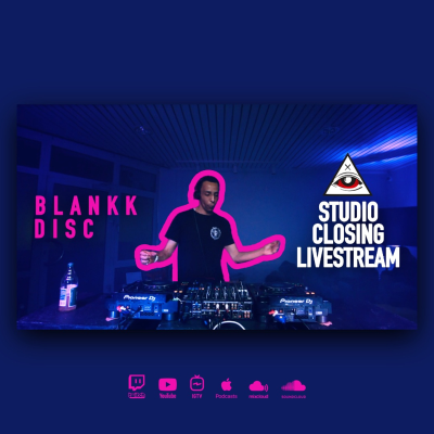 episode BLANKK DISC (STUDIO CLOSING LIVESTREAM SPECIAL) artwork