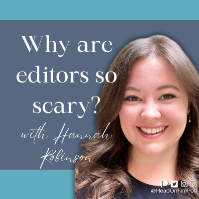 episode Why are editors so scary? with Hannah Robinson artwork