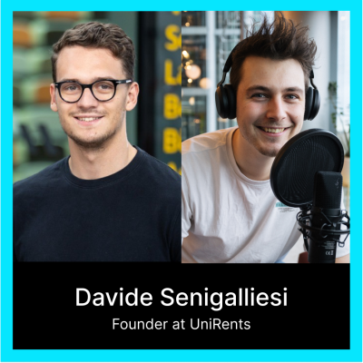 episode Digitalconomics #26 Davide Senigalliesi on UniRents: The Sustainable Solution for Exchange Students artwork