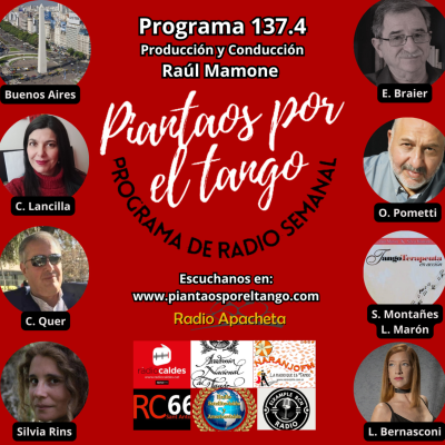 episode 137.4 Buenos Aires - J. L. Borges - S. Rins - E. Braier - C. Lancilla - C. Quer - L. Bernasconi - E. Pierro - O. Pometti artwork