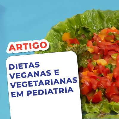 episode EP132 - Dietas veganas e vegetarianas em pediatria - Artigo artwork