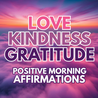episode Positive MORNING affirmations ✨ LOVE, KINDNESS & GRATITUDE ✨ (affirmations said once) artwork