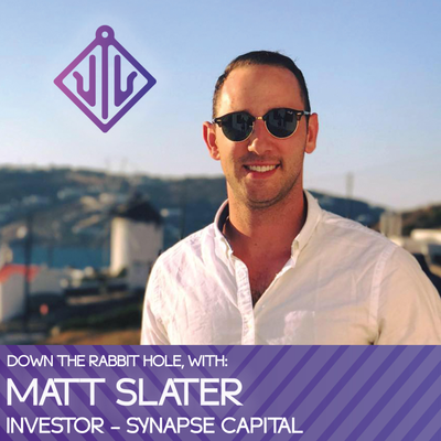 episode 002 - with Matt Slater - Investor, Synapse Capital - Decentralized Exchanges and Democratized Investment artwork