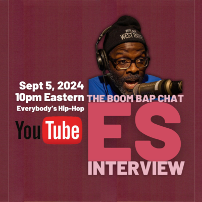 episode Toronto emcee Es on the Boom Bap Chat! artwork
