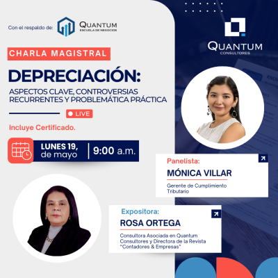 episode Charla magistral gratuita: Depreciación Aspectos clave, controversias recurrentes y problemática práctica artwork
