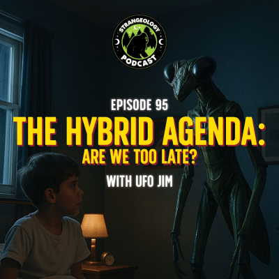 episode The Hybrid Agenda: Are We Too Late? w/ UFO Jim artwork