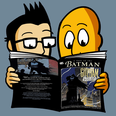 episode Episode 25: Matt and Cale Read "Batman: Gotham by Gaslight" with Julien Pilon artwork