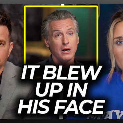 episode This Is Why Gavin Newsom Regrets Letting Shawn Ryan Interview Him with Co-Host Riley Gaines artwork
