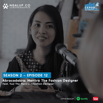 episode S2 E12 Ft. Yusi The Mantra - Abracadabra: Mantra The Fashion Designer artwork