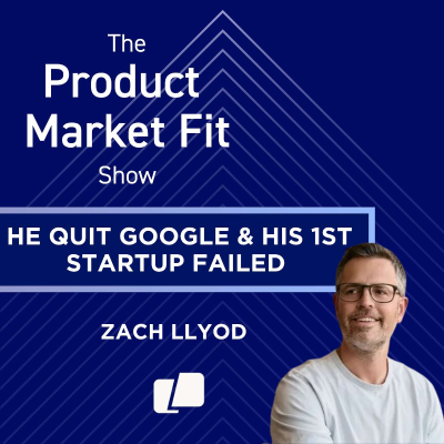 episode He quit Google & his 1st startup failed—but his 2nd grows at $1M ARR every 10 days. | Zach Llyod, Founder of Warp.dev artwork