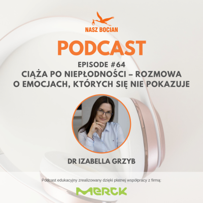 episode #64 Ciąża po niepłodności – rozmowa o emocjach, których się nie pokazuje - Dr Izabella Grzyb artwork