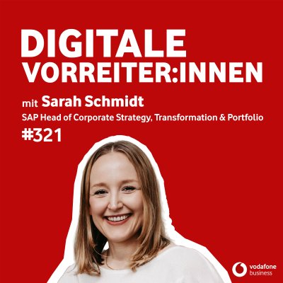 episode Strategie, KI & Transformation bei SAP – mit Sarah Schmidt artwork