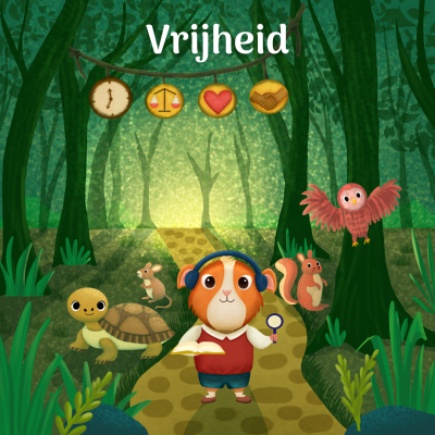 episode Charlie en het geheim van 'vrijheid' | Charlie de Cavia artwork