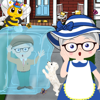 episode Freeze Tag Frozen - Mrs. Honeybee's Neighborhood artwork