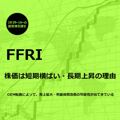episode セキュリティ銘柄【FFRI】株価は短期横ばい・長期上昇の理由|(3692) artwork
