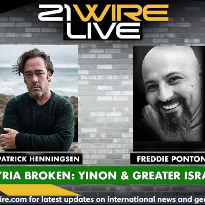 episode MIDWEEK WIRE - Syria Broken: Yinon & Greater Israel - guest Freddie Ponton artwork