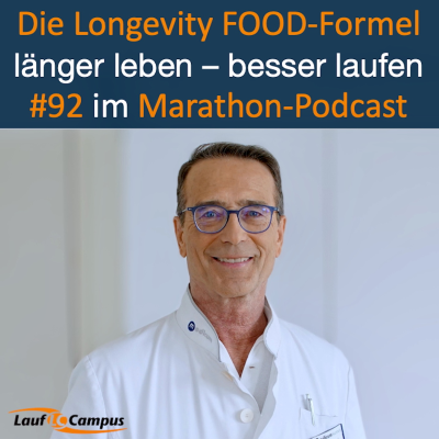 episode Die Longevity FOOD-Formel mit Dr. Matthias Riedl – länger leben, besser laufen artwork