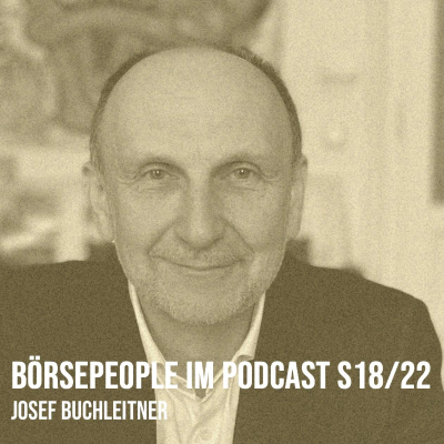 episode Börsepeople im Podcast S18/22: Josef Buchleitner artwork