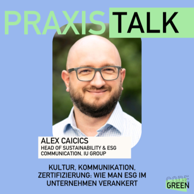 episode Kultur, Kommunikation, Zertifizierung: Wie man ESG im Unternehmen verankert artwork