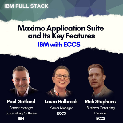 episode Maximo Application Suite and Its Key Features - with ECCS artwork