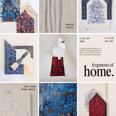 episode Fragments of Home: An Immigrant’s Tapestry (Live@ 5 Olive Gallery) artwork