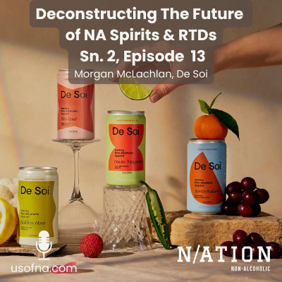 episode Deconstructing The Future Of NA Spirits With De Soi's Morgan McLachlan artwork