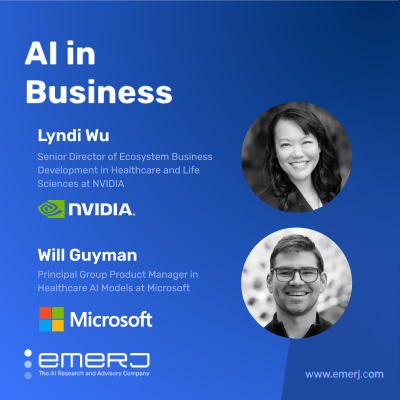episode Shaping the Future of Healthcare with AI - with Lyndi Wu of NVIDIA and Will Guyman of Microsoft artwork