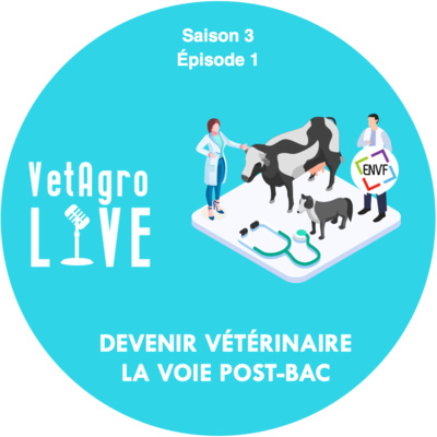 episode DEVENIR VÉTÉRINAIRE - LA VOIE POST-BAC artwork