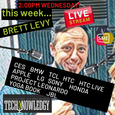 episode #TechKnowledgy Show #Podcast – Thingz with a CES artwork