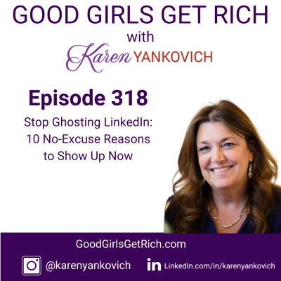 episode Stop Ghosting LinkedIn — 10 No-Excuse Reasons to Show Up Now artwork